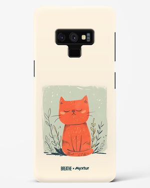 Orange Whiskers [BREATHE] Hard Case Phone Cover (Samsung)