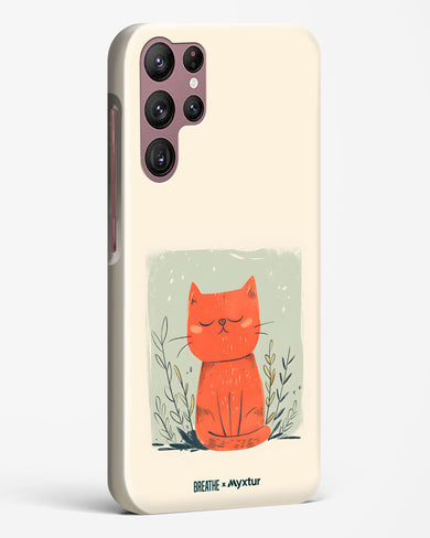 Orange Whiskers [BREATHE] Hard Case Phone Cover (Samsung)