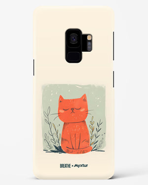 Orange Whiskers [BREATHE] Hard Case Phone Cover (Samsung)