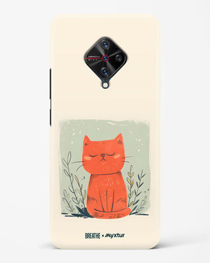 Orange Whiskers [BREATHE] Hard Case Phone Cover (Vivo)