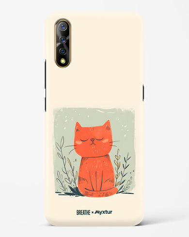 Orange Whiskers [BREATHE] Hard Case Phone Cover (Vivo)