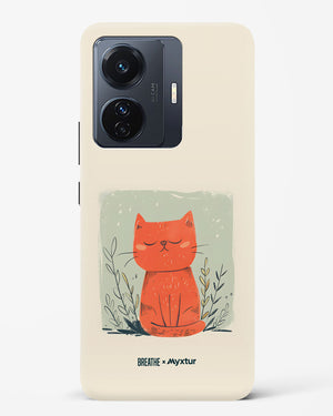 Orange Whiskers [BREATHE] Hard Case Phone Cover (Vivo)
