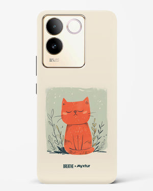 Orange Whiskers [BREATHE] Hard Case Phone Cover (Vivo)