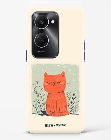 Orange Whiskers [BREATHE] Hard Case Phone Cover (Vivo)