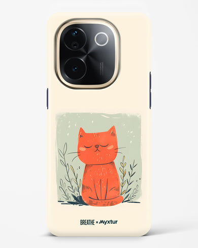 Orange Whiskers [BREATHE] Hard Case Phone Cover (Vivo)