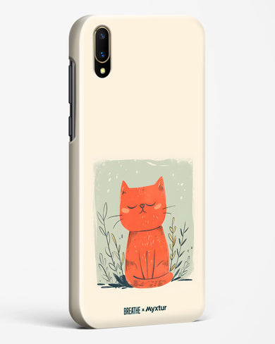 Orange Whiskers [BREATHE] Hard Case Phone Cover (Vivo)