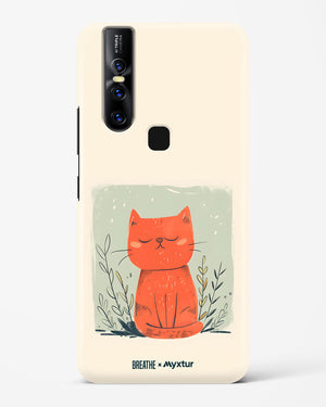 Orange Whiskers [BREATHE] Hard Case Phone Cover (Vivo)