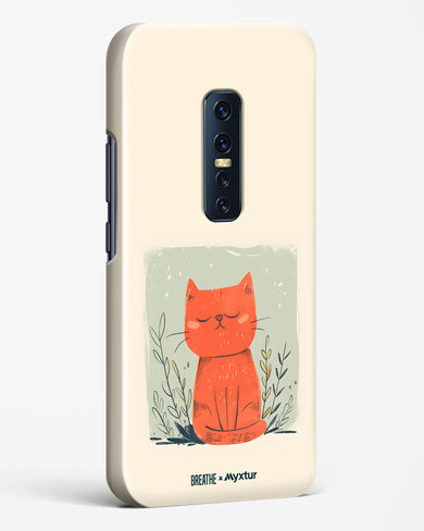 Orange Whiskers [BREATHE] Hard Case Phone Cover (Vivo)