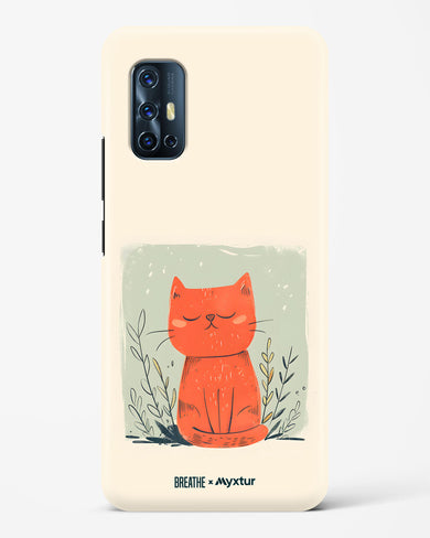 Orange Whiskers [BREATHE] Hard Case Phone Cover (Vivo)