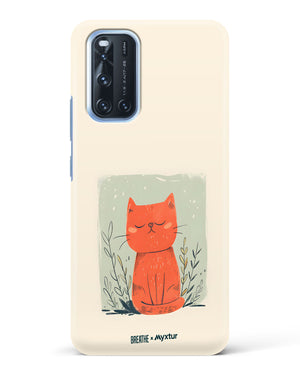Orange Whiskers [BREATHE] Hard Case Phone Cover (Vivo)