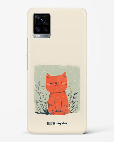 Orange Whiskers [BREATHE] Hard Case Phone Cover (Vivo)