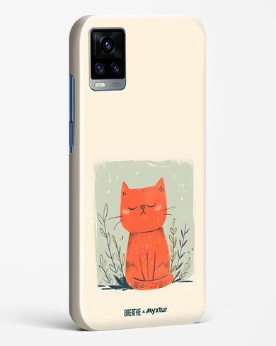 Orange Whiskers [BREATHE] Hard Case Phone Cover (Vivo)