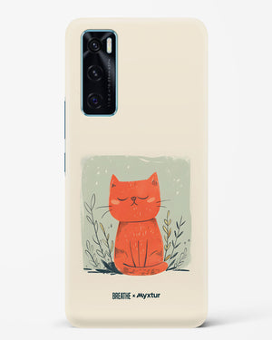 Orange Whiskers [BREATHE] Hard Case Phone Cover (Vivo)