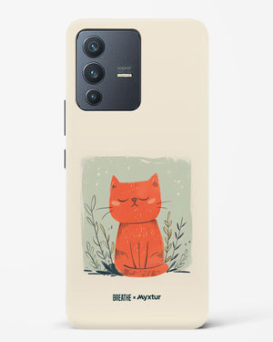 Orange Whiskers [BREATHE] Hard Case Phone Cover (Vivo)