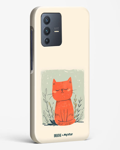 Orange Whiskers [BREATHE] Hard Case Phone Cover (Vivo)