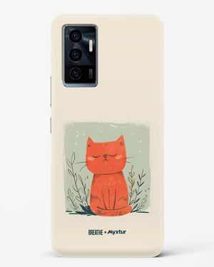 Orange Whiskers [BREATHE] Hard Case Phone Cover (Vivo)