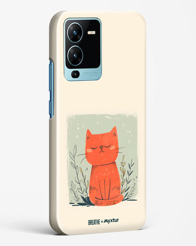 Orange Whiskers [BREATHE] Hard Case Phone Cover (Vivo)