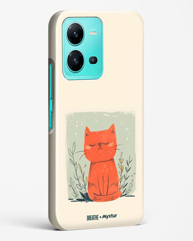 Orange Whiskers [BREATHE] Hard Case Phone Cover (Vivo)