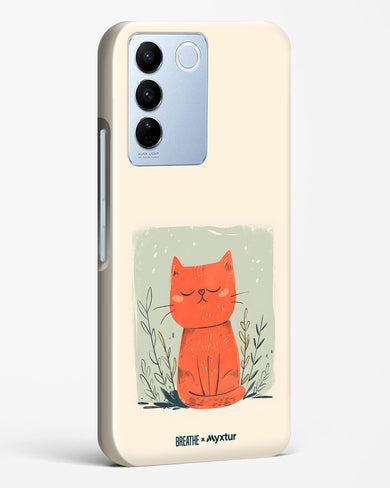 Orange Whiskers [BREATHE] Hard Case Phone Cover (Vivo)