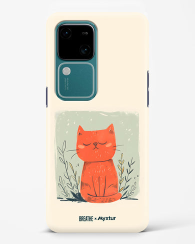 Orange Whiskers [BREATHE] Hard Case Phone Cover (Vivo)