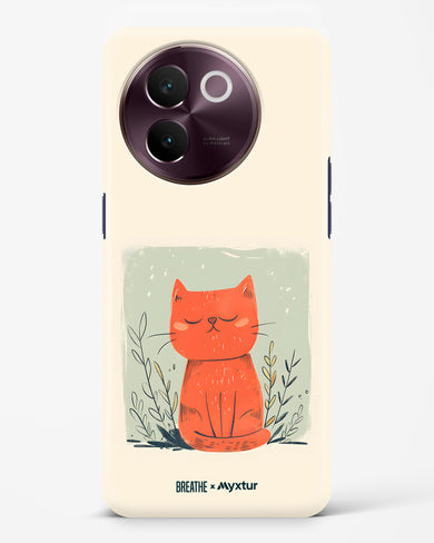 Orange Whiskers [BREATHE] Hard Case Phone Cover (Vivo)