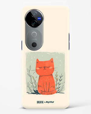 Orange Whiskers [BREATHE] Hard Case Phone Cover (Vivo)