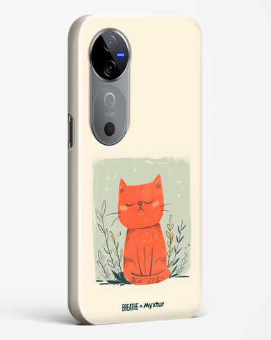 Orange Whiskers [BREATHE] Hard Case Phone Cover (Vivo)