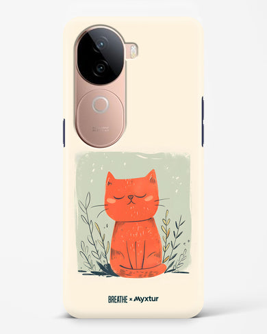 Orange Whiskers [BREATHE] Hard Case Phone Cover (Vivo)