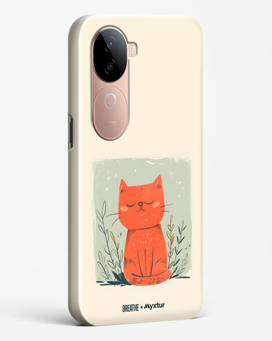 Orange Whiskers [BREATHE] Hard Case Phone Cover (Vivo)