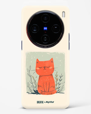 Orange Whiskers [BREATHE] Hard Case Phone Cover (Vivo)