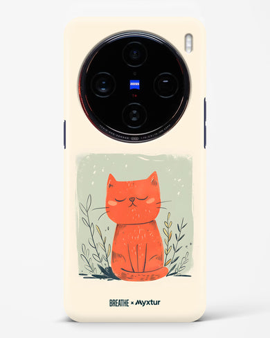 Orange Whiskers [BREATHE] Hard Case Phone Cover (Vivo)