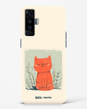 Orange Whiskers [BREATHE] Hard Case Phone Cover (Vivo)