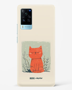 Orange Whiskers [BREATHE] Hard Case Phone Cover (Vivo)