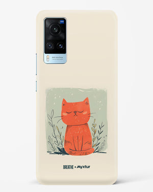 Orange Whiskers [BREATHE] Hard Case Phone Cover (Vivo)