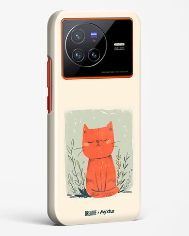 Orange Whiskers [BREATHE] Hard Case Phone Cover (Vivo)