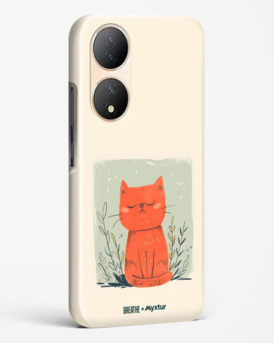 Orange Whiskers [BREATHE] Hard Case Phone Cover (Vivo)