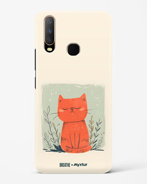 Orange Whiskers [BREATHE] Hard Case Phone Cover (Vivo)