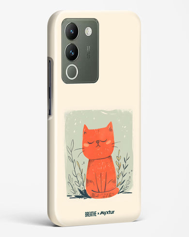 Orange Whiskers [BREATHE] Hard Case Phone Cover (Vivo)