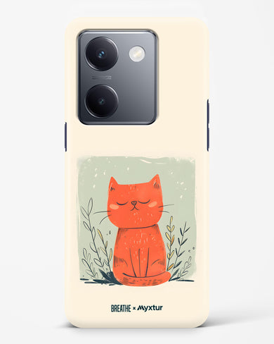 Orange Whiskers [BREATHE] Hard Case Phone Cover (Vivo)