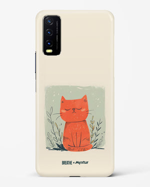 Orange Whiskers [BREATHE] Hard Case Phone Cover (Vivo)