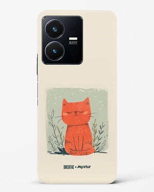 Orange Whiskers [BREATHE] Hard Case Phone Cover (Vivo)