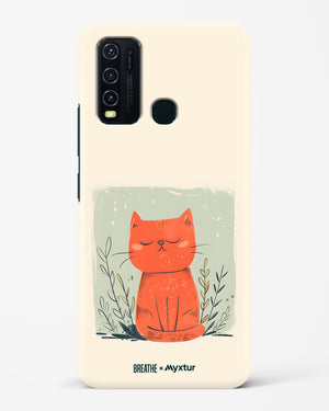Orange Whiskers [BREATHE] Hard Case Phone Cover (Vivo)
