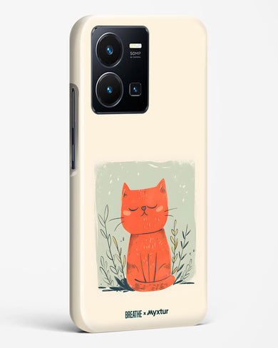 Orange Whiskers [BREATHE] Hard Case Phone Cover (Vivo)