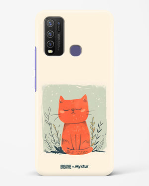 Orange Whiskers [BREATHE] Hard Case Phone Cover (Vivo)