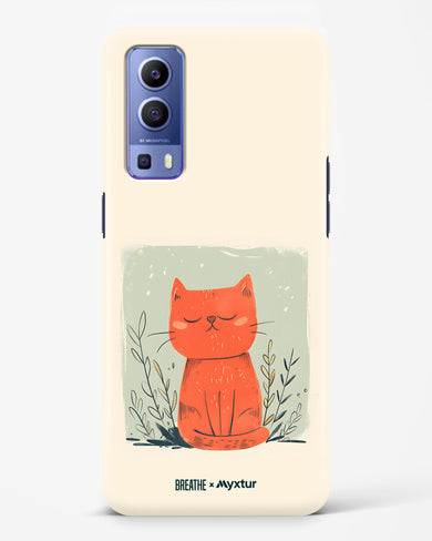 Orange Whiskers [BREATHE] Hard Case Phone Cover (Vivo)