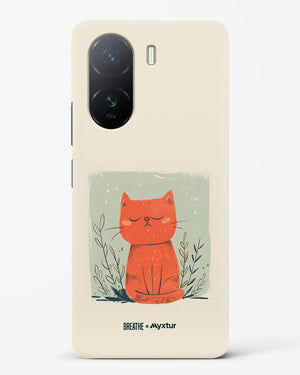 Orange Whiskers [BREATHE] Hard Case Phone Cover (Vivo)