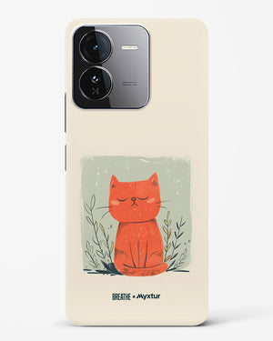 Orange Whiskers [BREATHE] Hard Case Phone Cover (Vivo)
