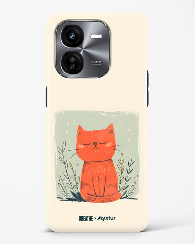 Orange Whiskers [BREATHE] Hard Case Phone Cover (Vivo)