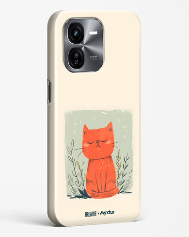 Orange Whiskers [BREATHE] Hard Case Phone Cover (Vivo)
