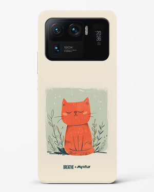 Orange Whiskers [BREATHE] Hard Case Phone Cover (Xiaomi)